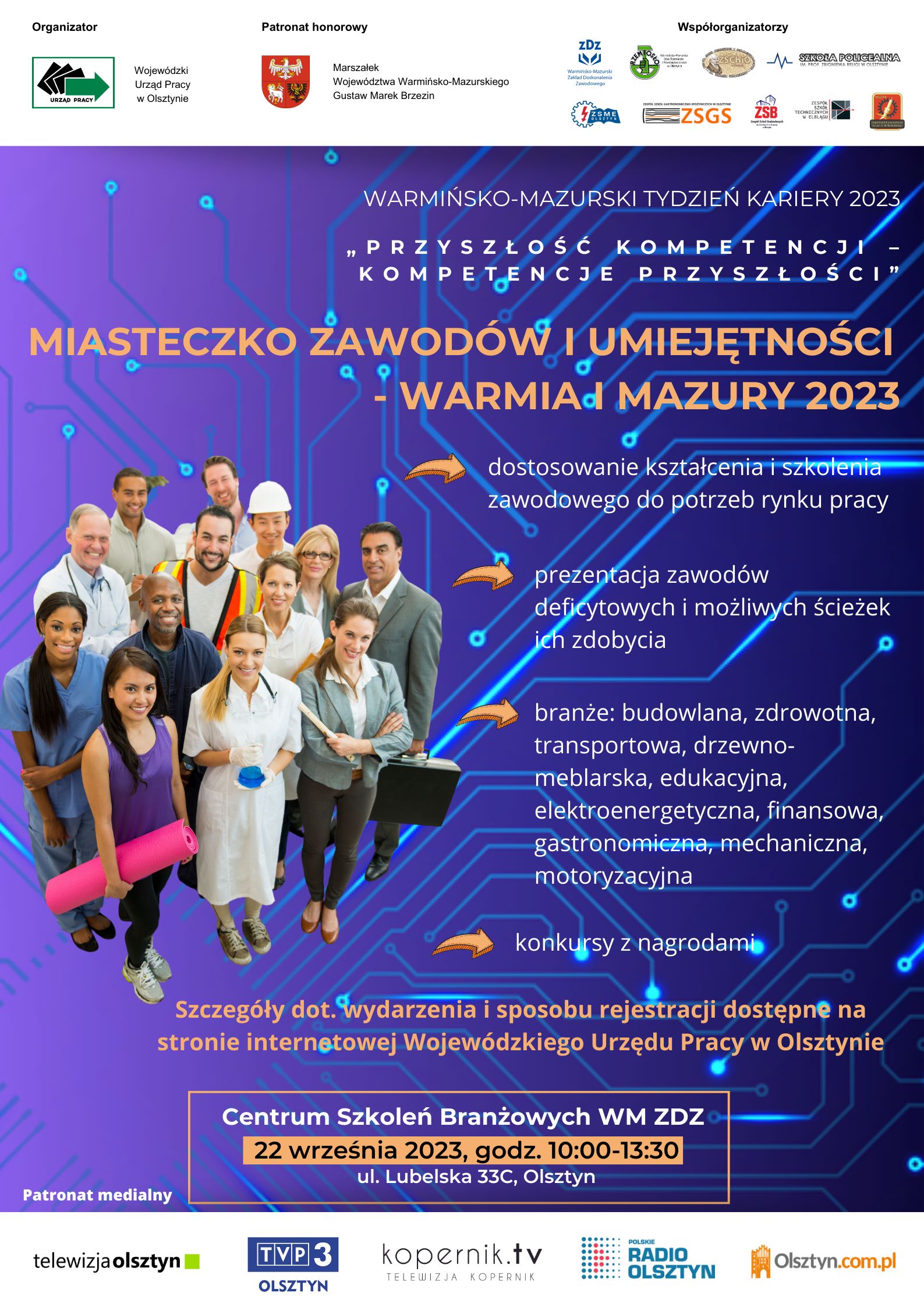 Miasteczko zawodów i umiejętności - Warmia i Mazury 2023
