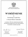 Wyróżnienia dla PUP Nowe Miasto Lubawskie za uzyskanie w 2016 roku wysokiej skuteczności działań aktywizacyjnych podejmowanych wobec osób bezrobotnych w województwie warmińsko-mazurskim