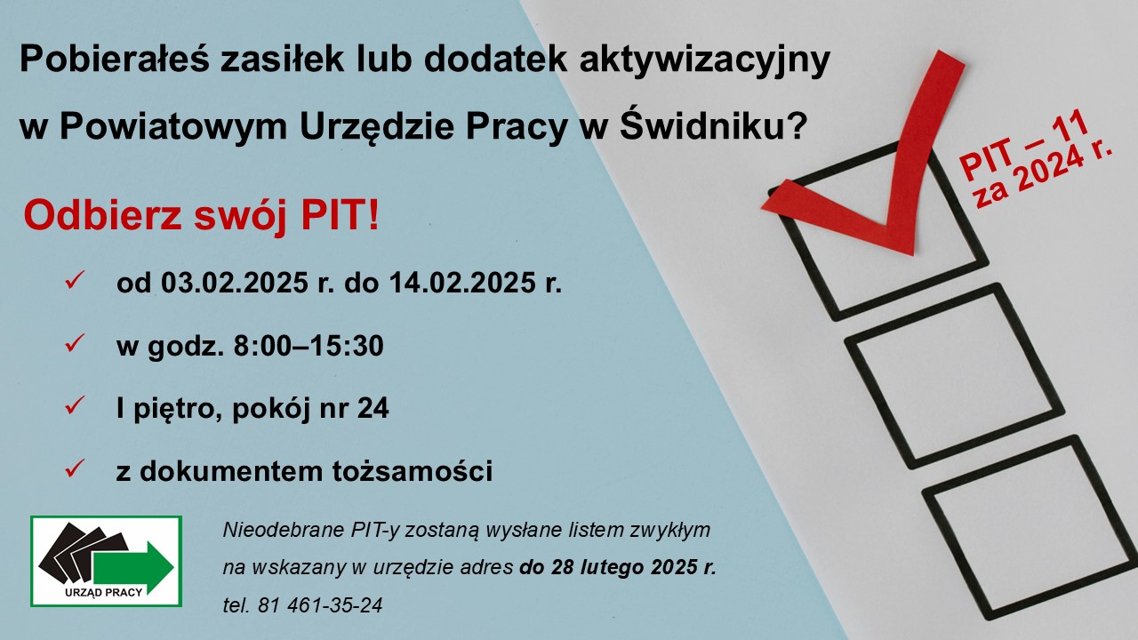 Zdjęcie artykułu PIT-y za rok 2024